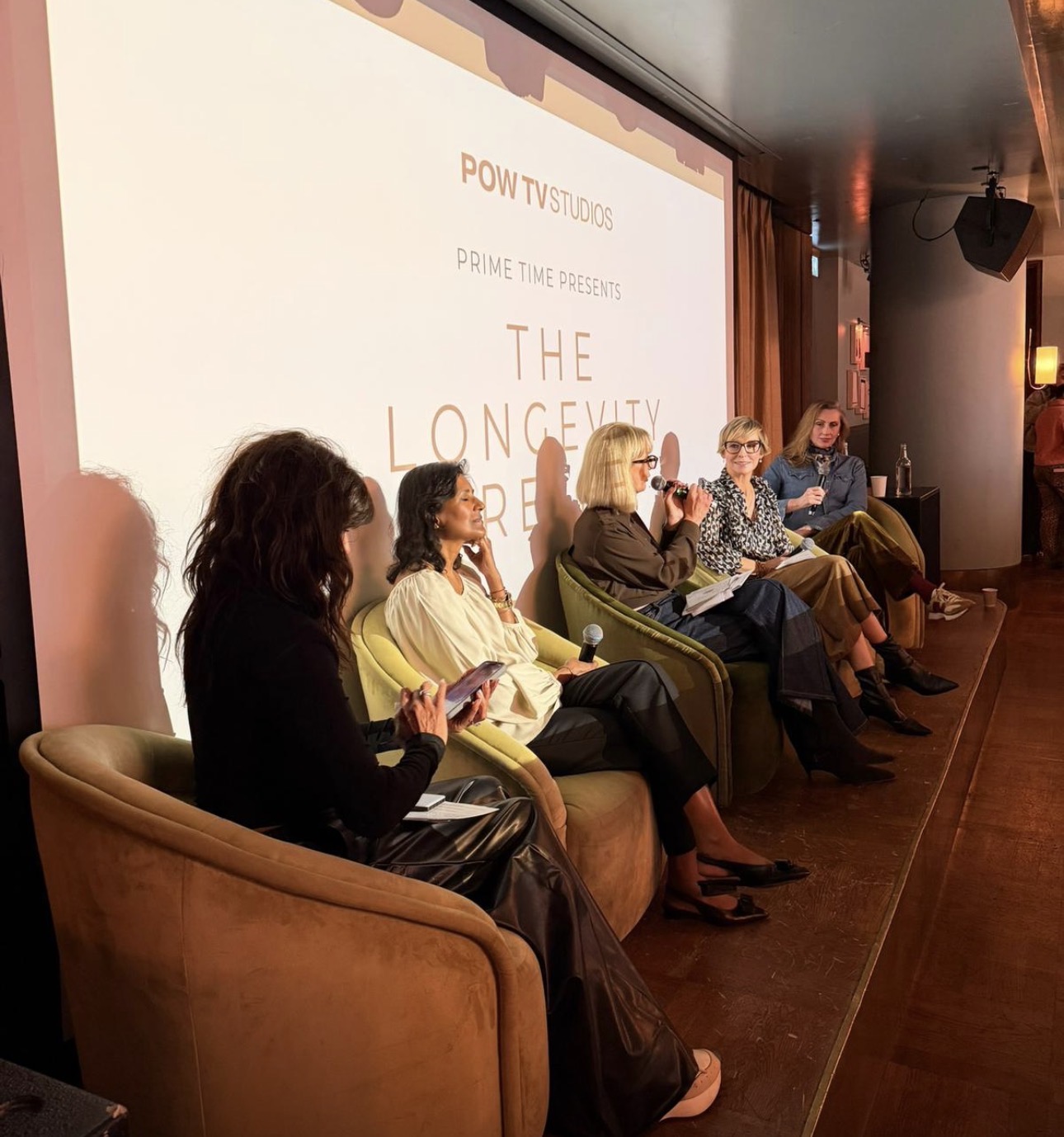 The Longevity Reset, Jenny Powell, Ruby Hammer, Rosemary Reed and Jo Elvin