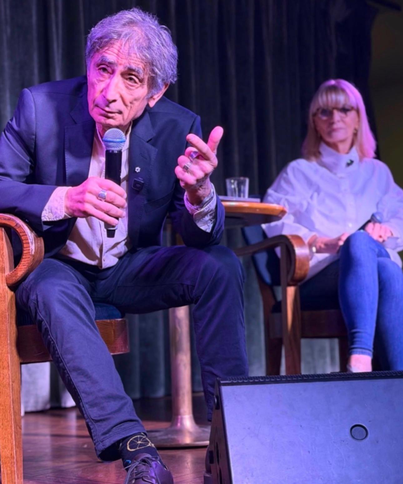 Dr Gabor Maté speaking at Prime Time Reset