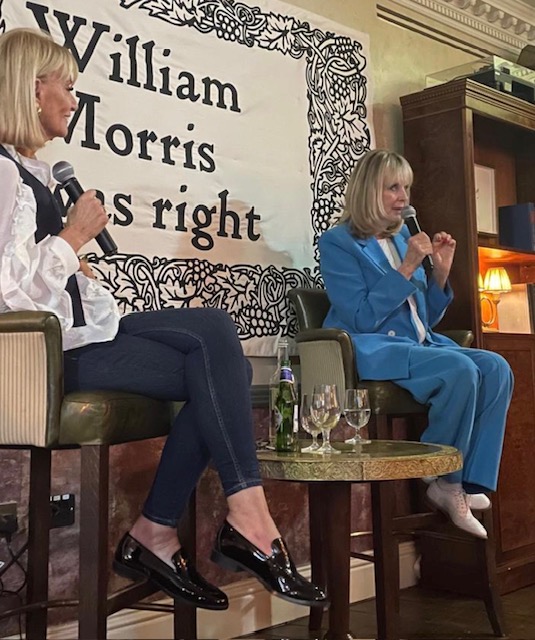 Twiggy and Rosemary in conversation, Soho House Mews